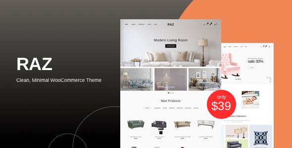 Raz v1.0.0 - Clean, Minimal WooCommerce Theme