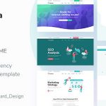 SeoMoz v1.0 - SEO Digital Marketing Template PSD