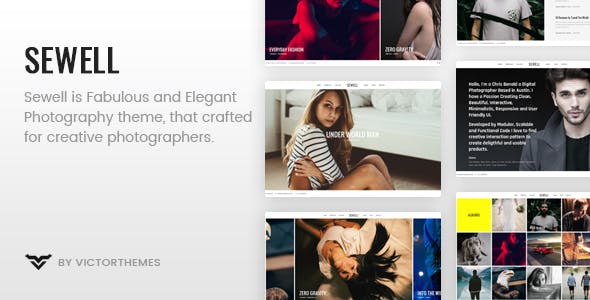 Sewell v1.7 - Photography WordPress Theme