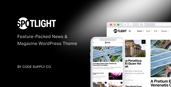 Spotlight v1.5.6 - Feature-Packed News & Magazine Theme