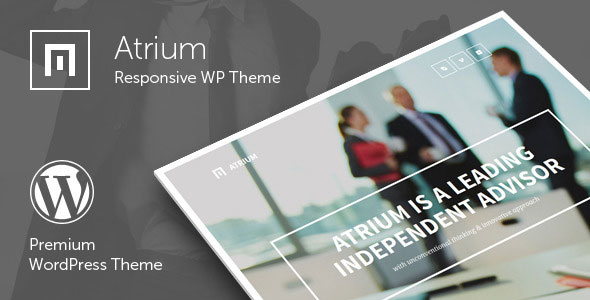 Atrium v2.4 - Responsive One Page WordPress Theme