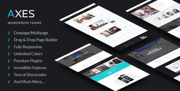 Axes v1.1 - Multi-Purpose Responsive WordPress Theme