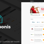 Couponis v2.0 - Affiliate & Submitting Coupons WordPress Theme