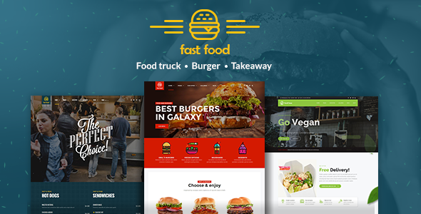 Fast Food v1.1.1 - WordPress Fast Food Theme