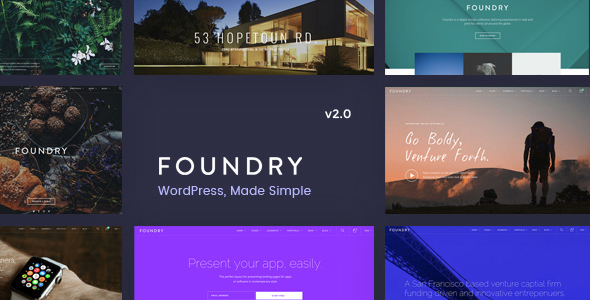 Foundry v2.1.6 - Multipurpose, Multi-Concept WP Theme