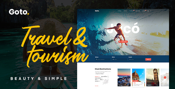 Goto v1.4 - Tour & Travel WordPress Theme