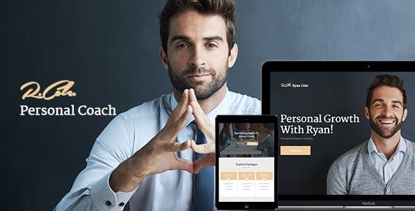 R.Cole v1.2.0 - Life & Business Coaching WordPress Theme