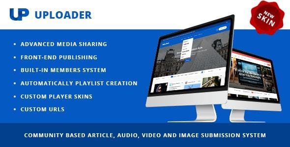 Uploader v3.0.0 - Advanced Media Sharing Theme