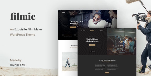 Filmic v2.3 - Movie Studio & Film Maker WordPress Theme