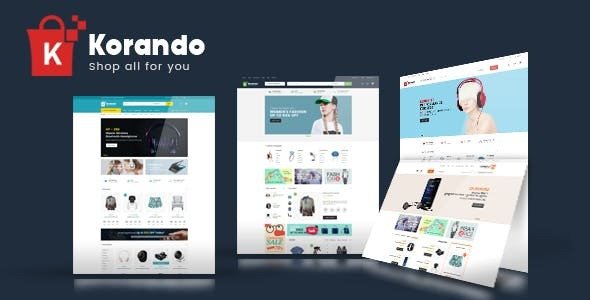 Korando v1.1.4 - Multipurpose Theme for WooCommerce