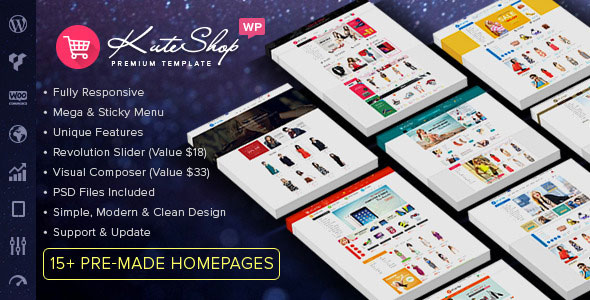 KuteShop v3.3.4 - Multipurpose WooCommerce WordPress Theme