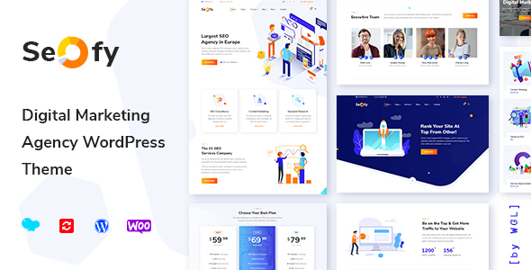 Seofy v1.5 - Digital Marketing Agency WordPress Theme