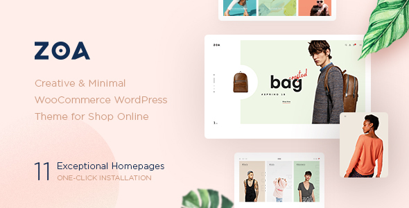 Zoa v2.4 - Minimalist Elementor WooCommerce Theme