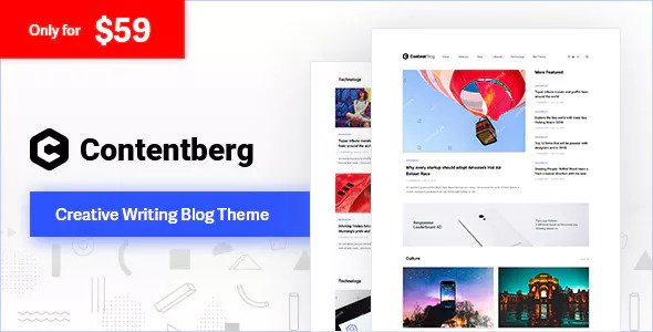 Contentberg Blog v1.6.1 - Content Marketing Blog