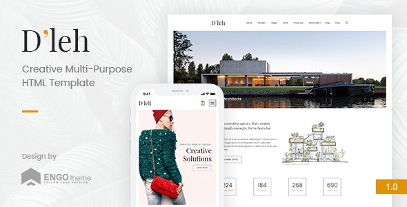 D'leh v1.0 - Creative Multi-Purpose HTML Template