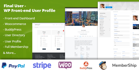 Final User v1.1.4 - WP Front-end User Profiles