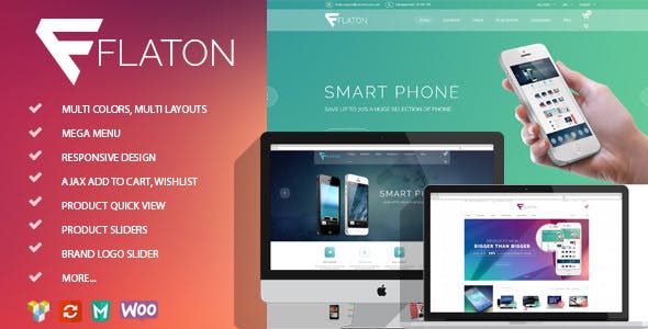 Flaton v1.6.2 - WooCommerce Responsive Digital Theme