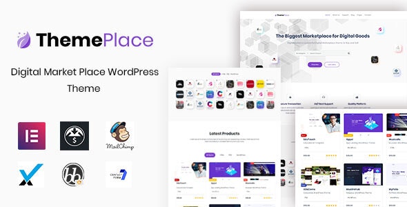 ThemePlace v1.0.3 - Marketplace WordPress Theme