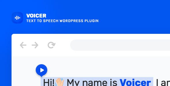 Voicer v1.0.3 - Text to Speech Plugin for WordPress