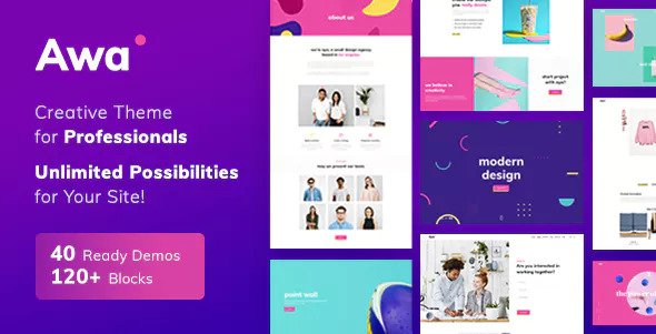 AWA v1.3.6 - Portfolio WordPress Portfolio & Agency