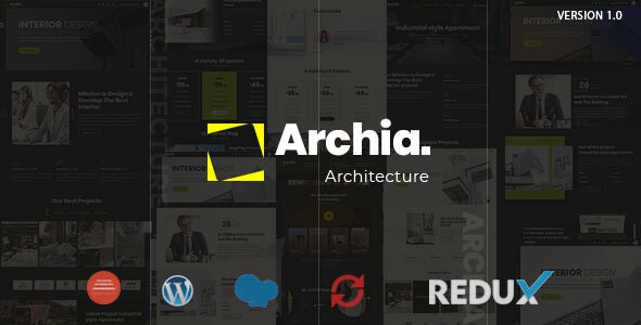 Archia v1.0.3 - Architecture & Interior WordPress Theme