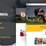 Dairy Farm & Eco Milk Products WordPress Theme v1.1.1