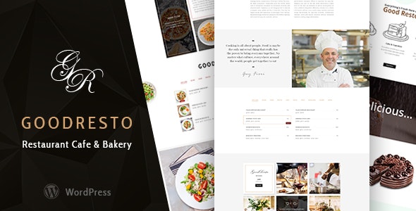 GoodResto - Restaurant WordPress Theme + Woocommerce