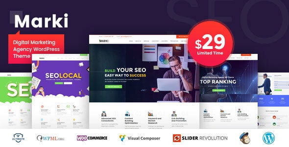 Marki v1.4 - Digital Marketing Agency WordPress Theme