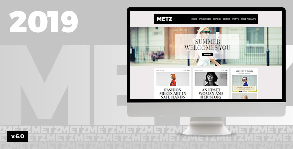 Metz v6.3.3 - A Fashioned Editorial Magazine Theme