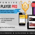 Responsive HTML5 Audio Player PRO v2.7.1.1 - WordPress Plugin