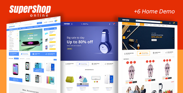 Super Shop v1.9 - Market Store RTL Responsive WooCommerce