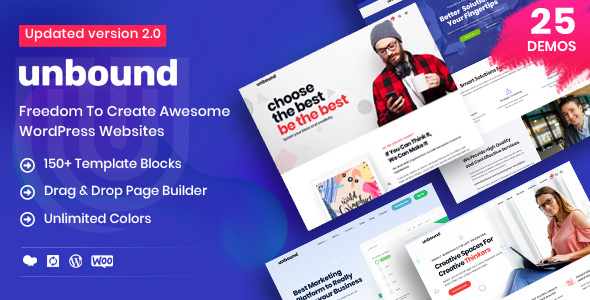 Unbound v2.1.0 - Business Agency Multipurpose Theme