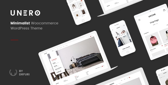 Unero v1.8.1 - Minimalist AJAX WooCommerce WordPress Theme