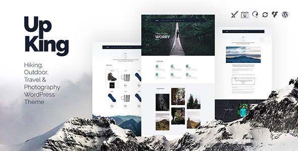 Upking v1.2 - Hiking Club WordPress Theme