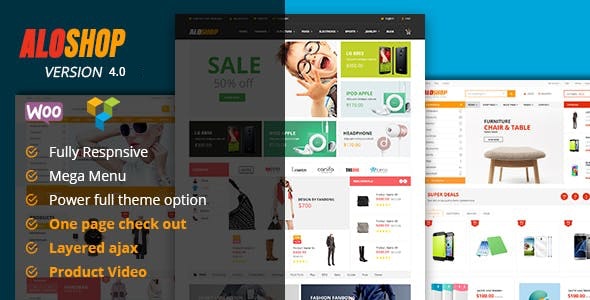 Alo Shop v4.0 - Mega Market RTL Responsive Theme