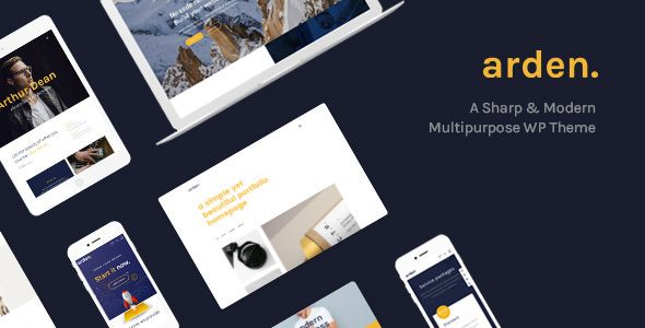 Arden v2.2.0 - A Sharp & Modern Multipurpose Theme