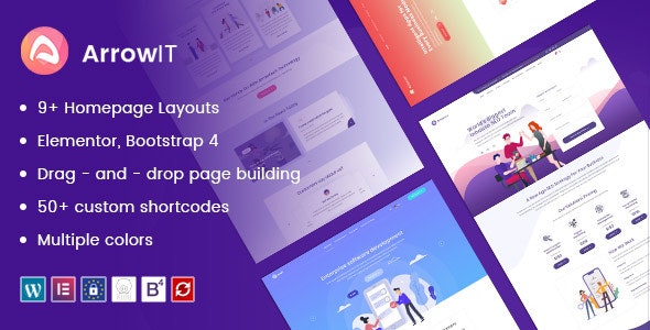 ArrowIT v1.2.2 - Technology, Digital Transformation WordPress Theme