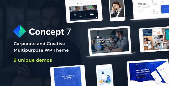 Concept Seven v1.3 - Responsive Multipurpose Theme