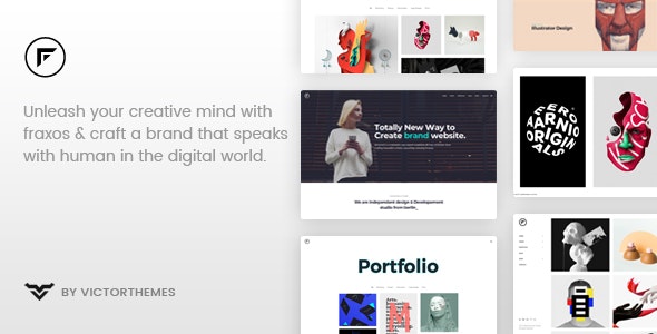 Fraxos v1.7.1 - Creative Portfolio WordPress Theme