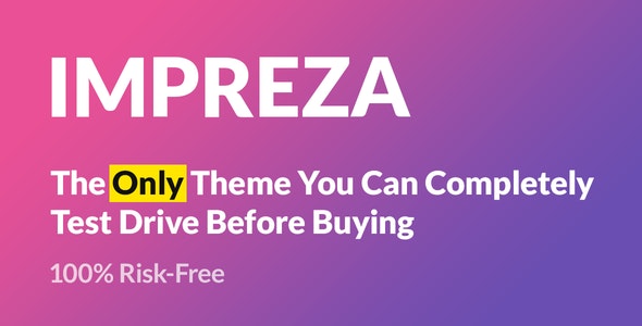 Impreza v6.7 - Retina Responsive WordPress Theme