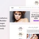 Muji - Beauty Shop & Spa Salon WordPress Theme