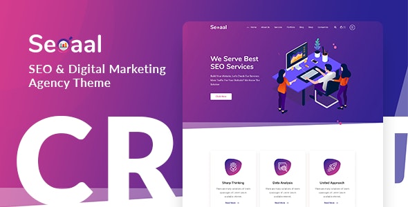 Seoaal v1.0 - SEO & Digital Marketing WordPress Theme