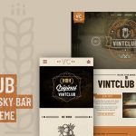 VintClub v1.0.4 - A Pub and Whisky Bar WordPress Theme