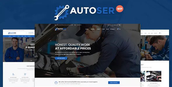 Autoser v1.0.6 - Car Repair and Auto Service Theme