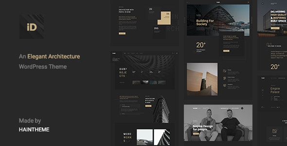 Insidect v1.3 - Architecture & Interior WordPress Theme