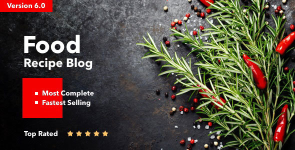 Neptune v6.3.3 - Theme for Food Recipe Bloggers & Chefs