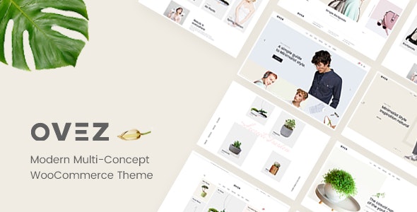 Ovez v1.0.9 - Modern Multi-Concept WooCommerce Theme