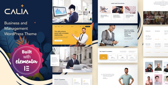 Calia v1.2.18 - Business and Management WordPress Theme