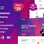 Exhibz v2.1.6 - Event Conference WordPress Theme