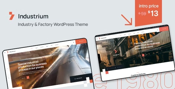 Industrium | Industry & Factory WordPress Theme